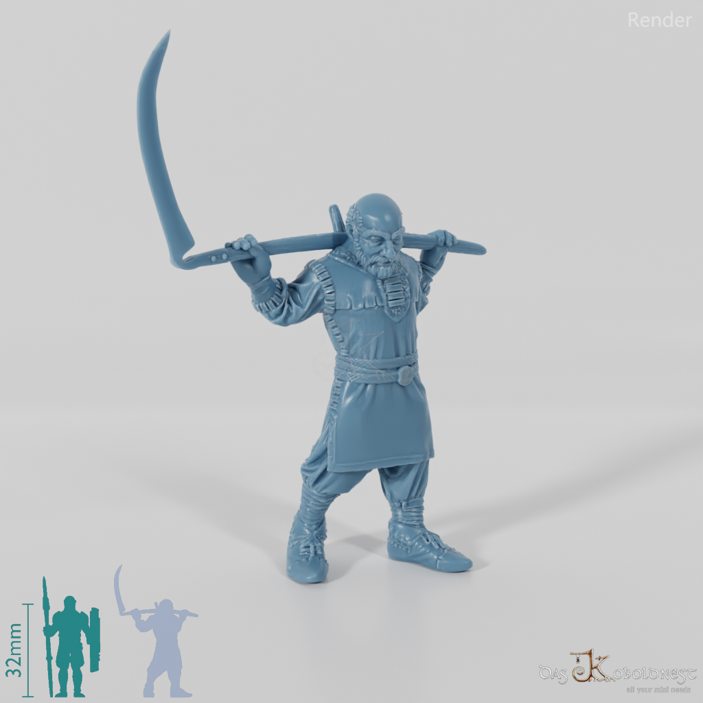 Nordischer Wasserträger, bewaffnet 1