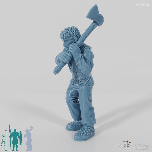 Nordischer Lastenträger, bewaffnet 1