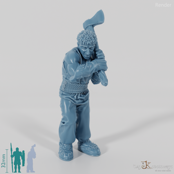 Nordischer Lastenträger, bewaffnet 1