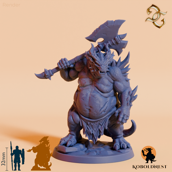 Vorak Stonejaw, Drachenvolk-Barbar
