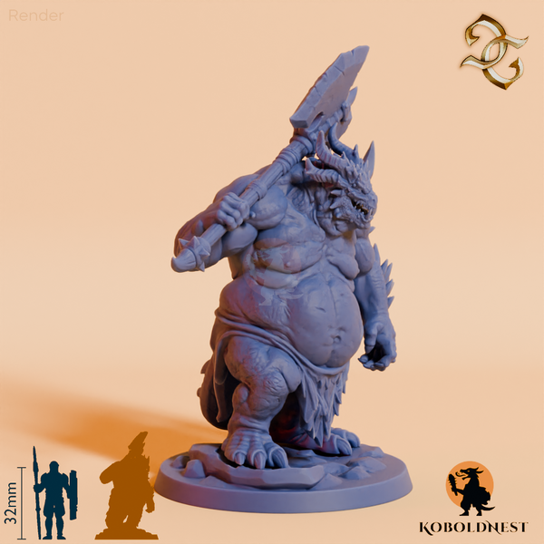 Vorak Stonejaw, Drachenvolk-Barbar