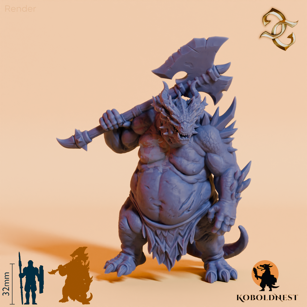 Vorak Stonejaw, Drachenvolk-Barbar
