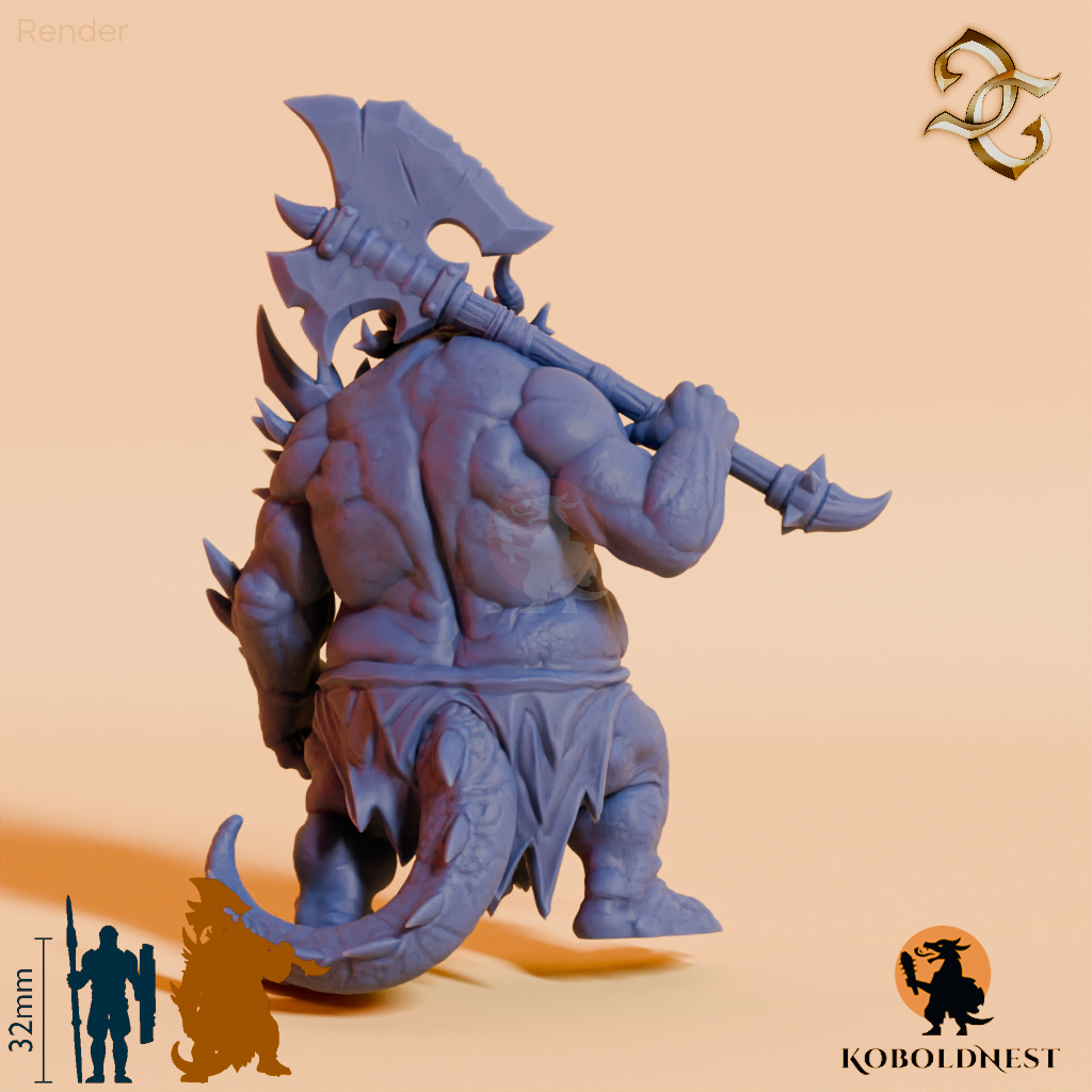 Vorak Stonejaw, Drachenvolk-Barbar