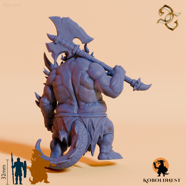 Vorak Stonejaw, Drachenvolk-Barbar
