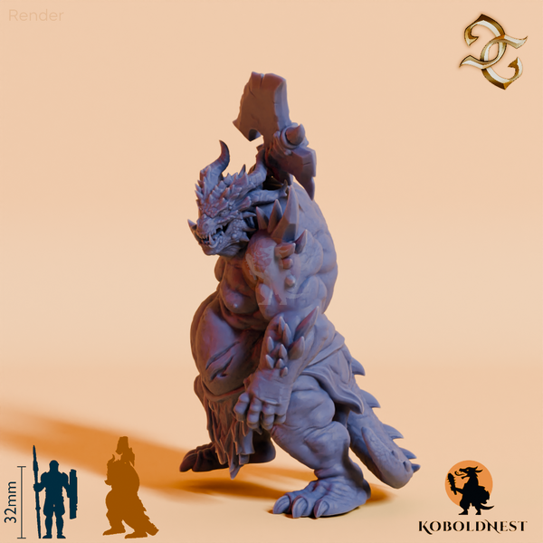 Vorak Stonejaw, Drachenvolk-Barbar