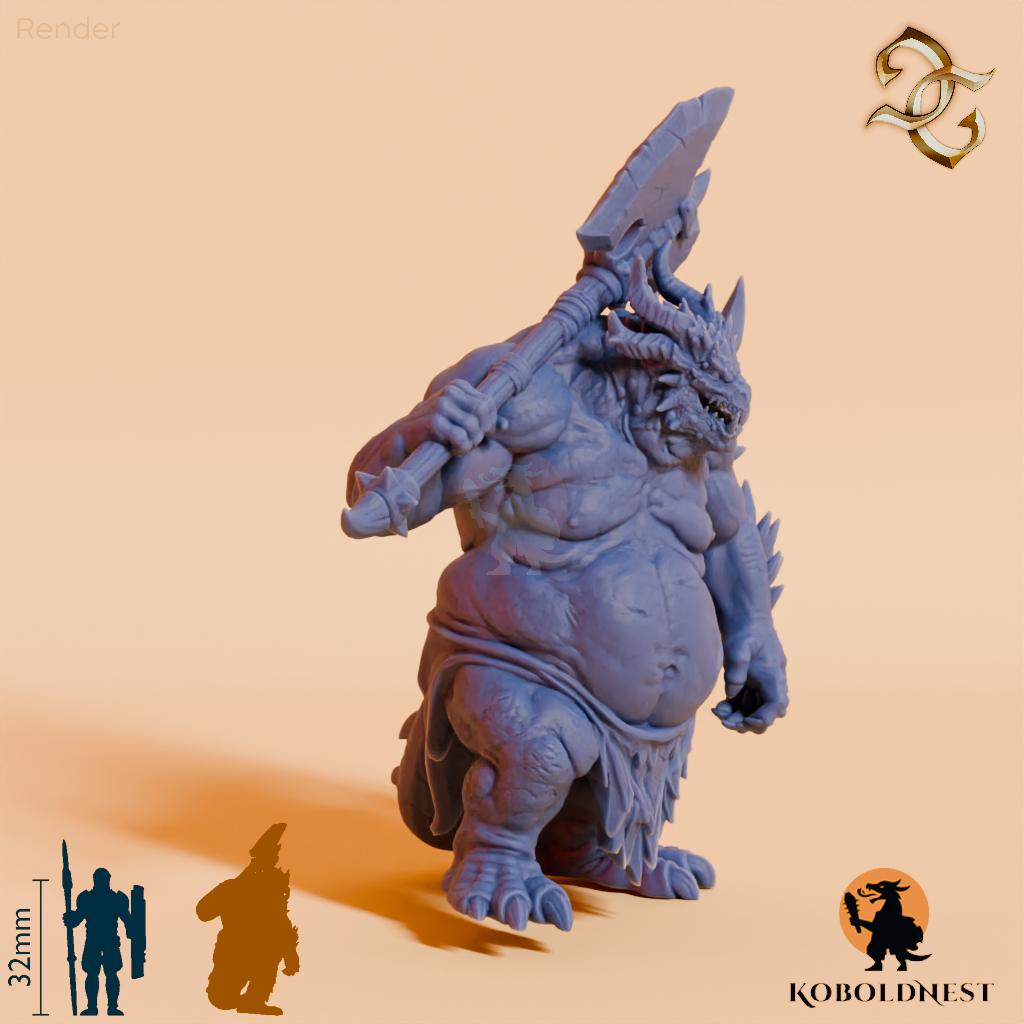 Vorak Stonejaw, Drachenvolk-Barbar