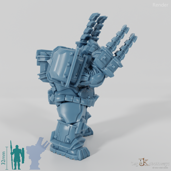 Khazaroth Empire - Iron Mole mit Klingenhandschuh 03