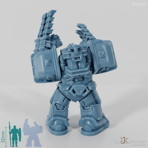 Khazaroth Empire - Iron Mole mit Klingenhandschuh 03