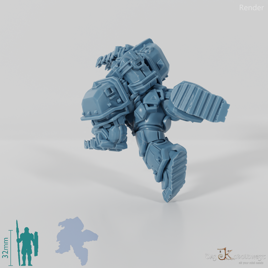 Khazaroth Empire - Iron Mole mit Klingenhandschuh 06