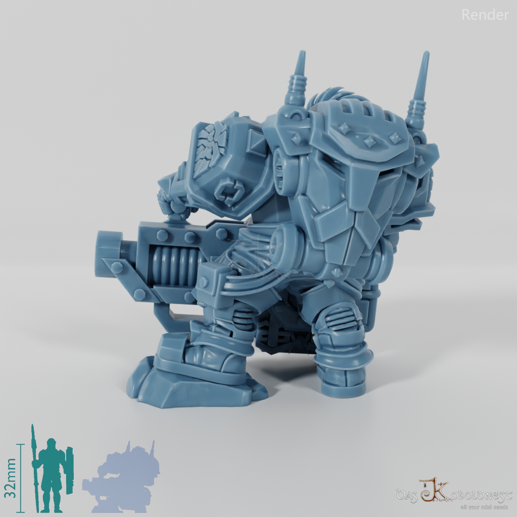 Khazaroth Empire - Prospector Specialist mit Antimateriegewehr