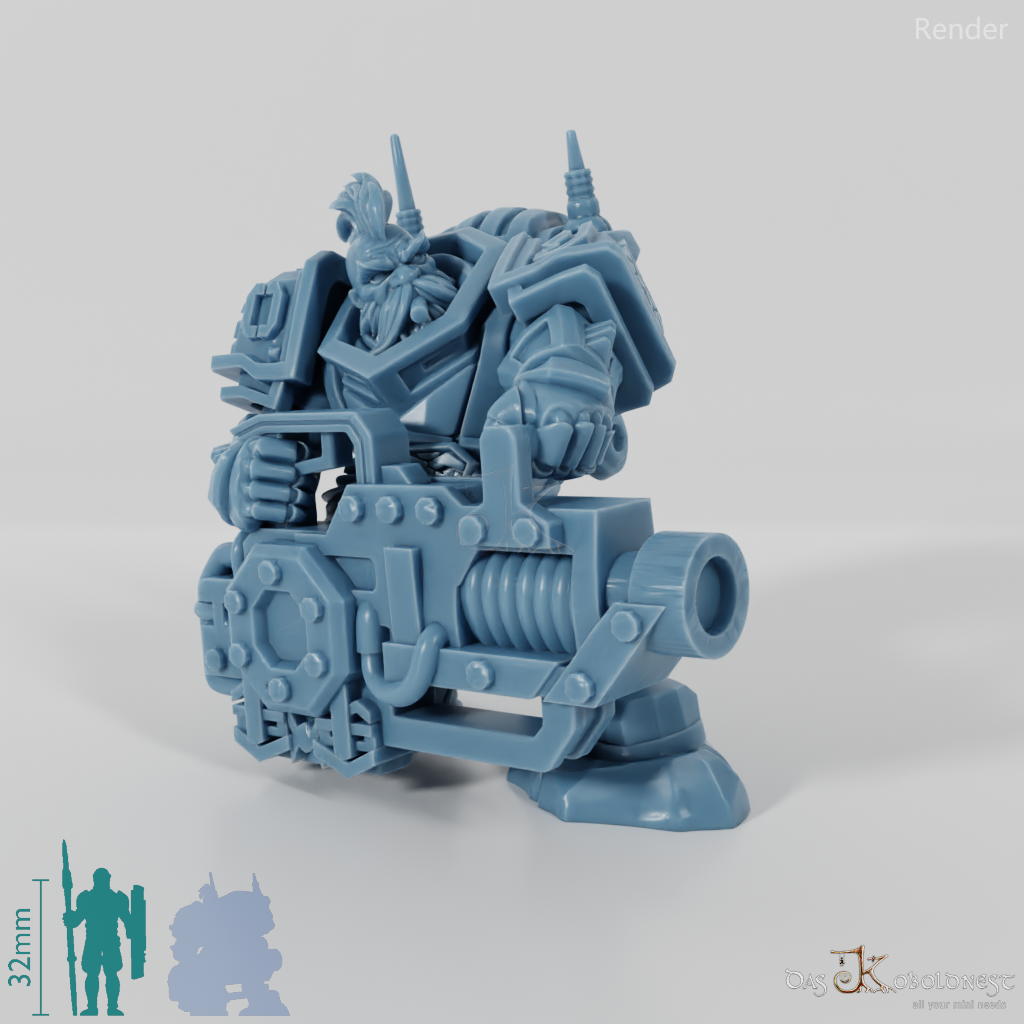 Khazaroth Empire - Prospector Specialist mit Antimateriegewehr