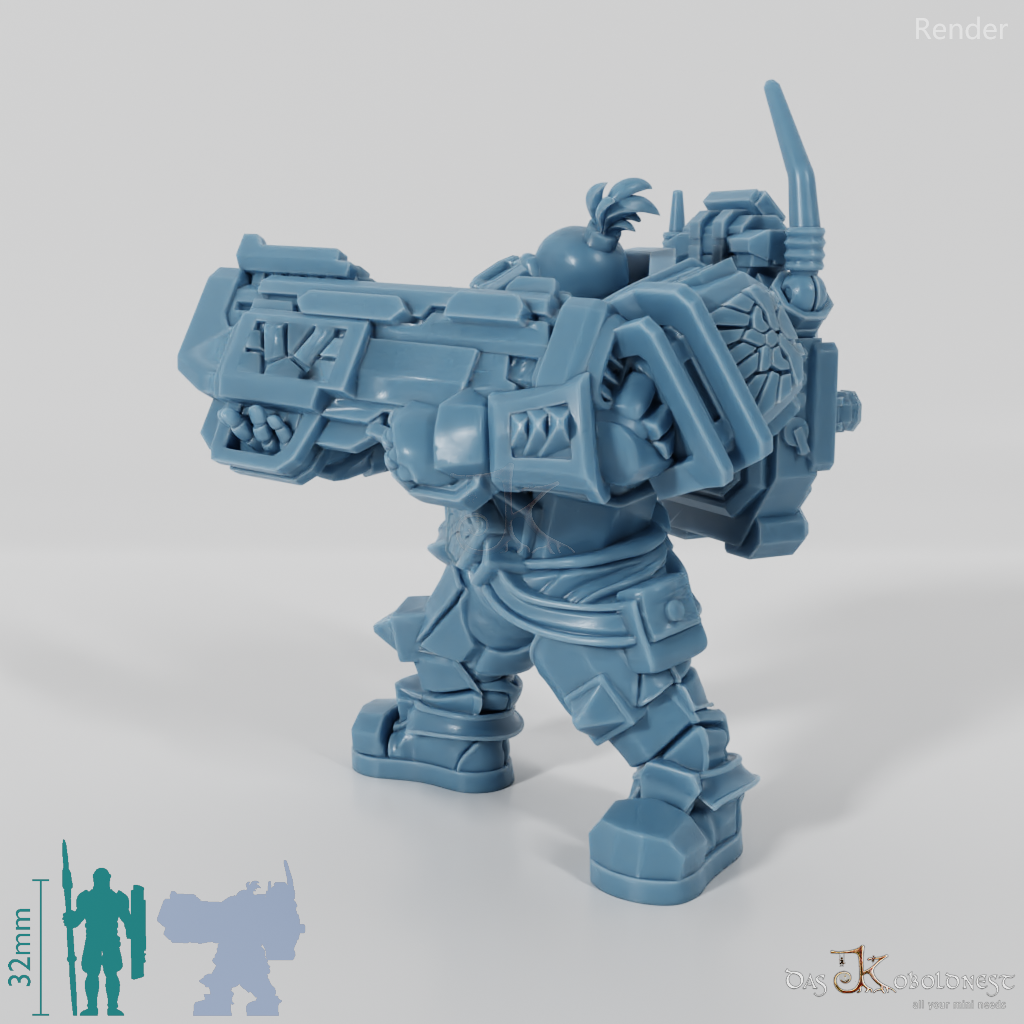 Khazaroth Empire - Prospector Specialist mit Lasergewehr