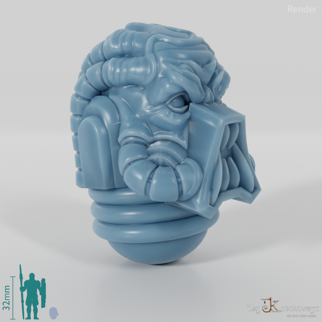 Void Blessed Soldiers - Savage Gladiator Kopf 01