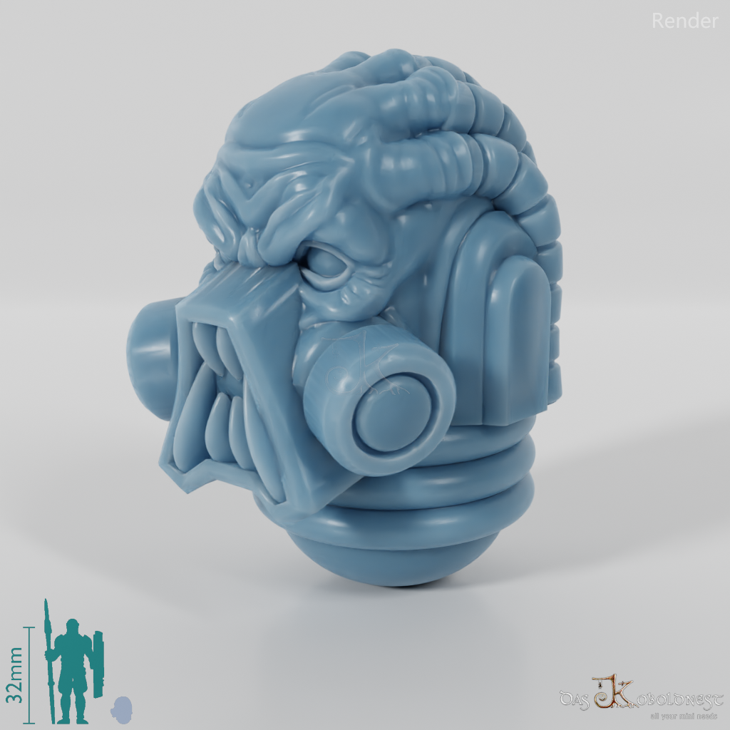 Void Blessed Soldiers - Savage Gladiator Kopf 02