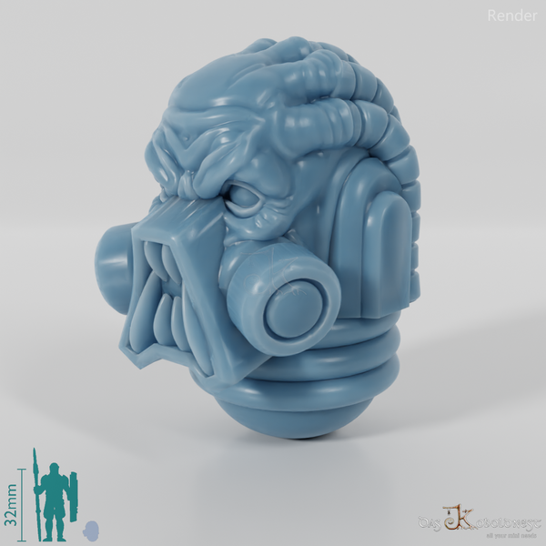 Void Blessed Soldiers - Savage Gladiator Kopf 02