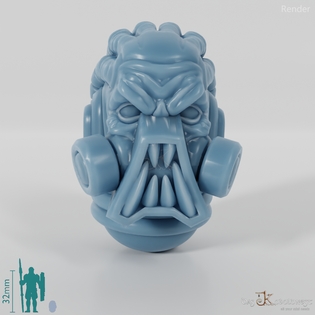 Void Blessed Soldiers - Savage Gladiator Kopf 02