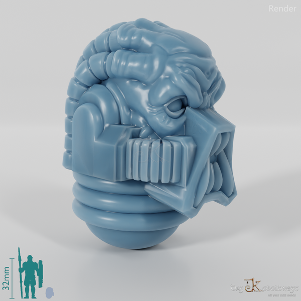 Void Blessed Soldiers - Savage Gladiator Kopf 03