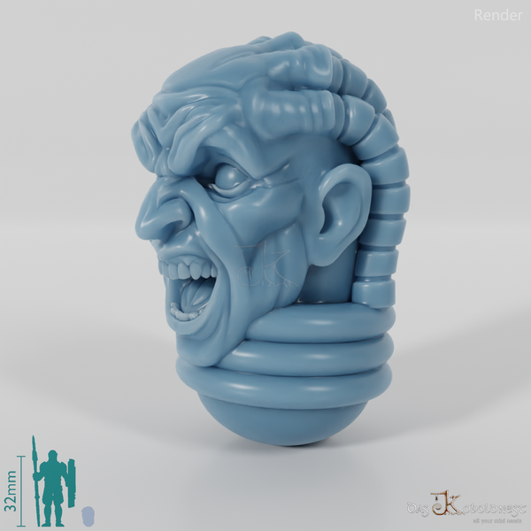 Void Blessed Soldiers - Savage Gladiator Kopf 04