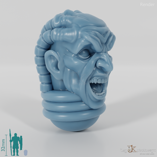 Void Blessed Soldiers - Savage Gladiator Kopf 04