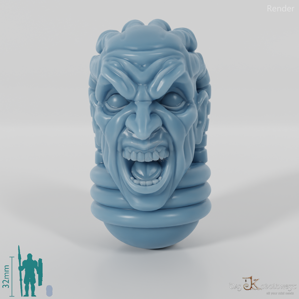 Void Blessed Soldiers - Savage Gladiator Kopf 04