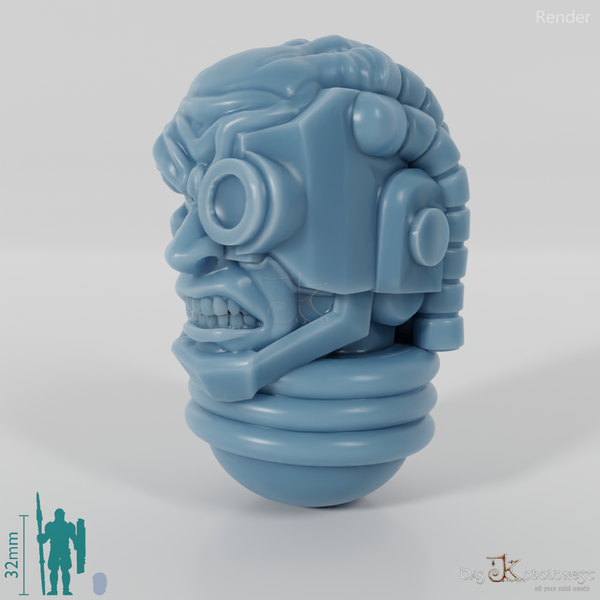 Void Blessed Soldiers - Savage Gladiator Kopf 05