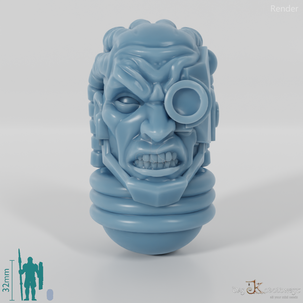 Void Blessed Soldiers - Savage Gladiator Kopf 05