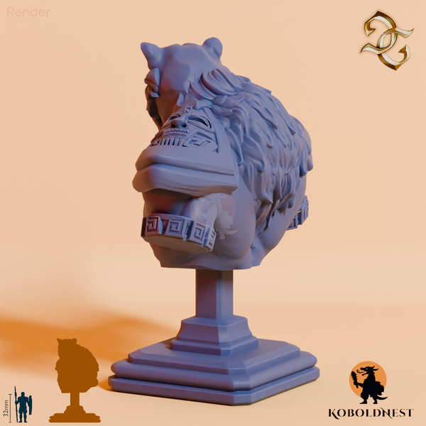 Büste - Krieger des Clans der Letzten Nacht