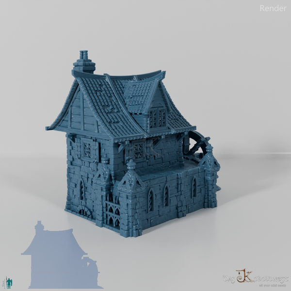 Medieval Town - Watermill House