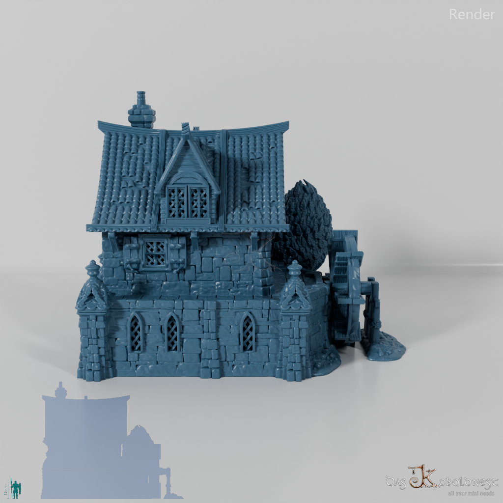 Medieval Town - Watermill House