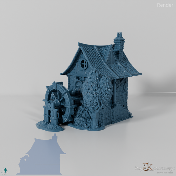 Medieval Town - Watermill House