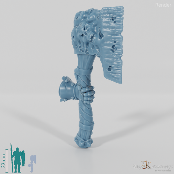 Vile Hero - Weapon - Demon Axe (gerade Hand)