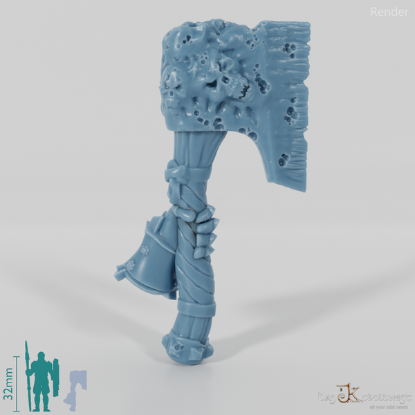 Vile Hero - Weapon - Demon Axe (abgewinkelte Hand)