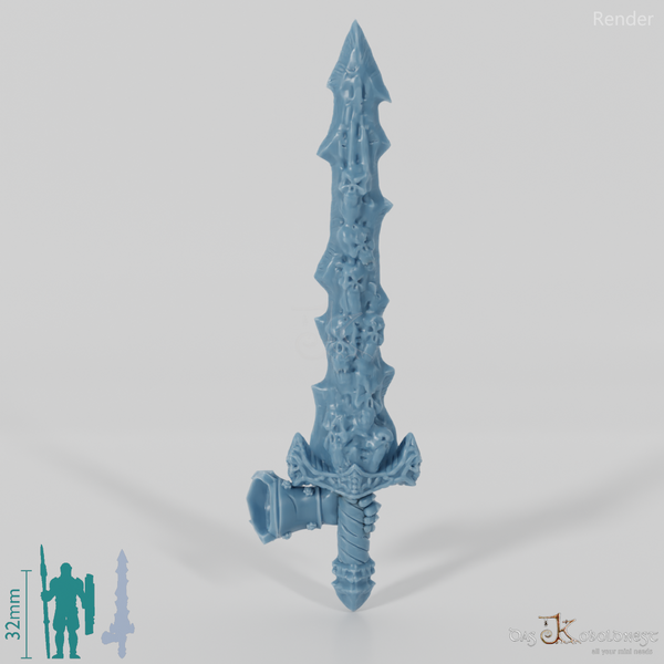 Vile Hero - Weapon - Demon Sword (gerade Hand)