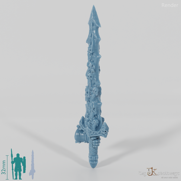 Vile Hero - Weapon - Demon Sword (gerade Hand)