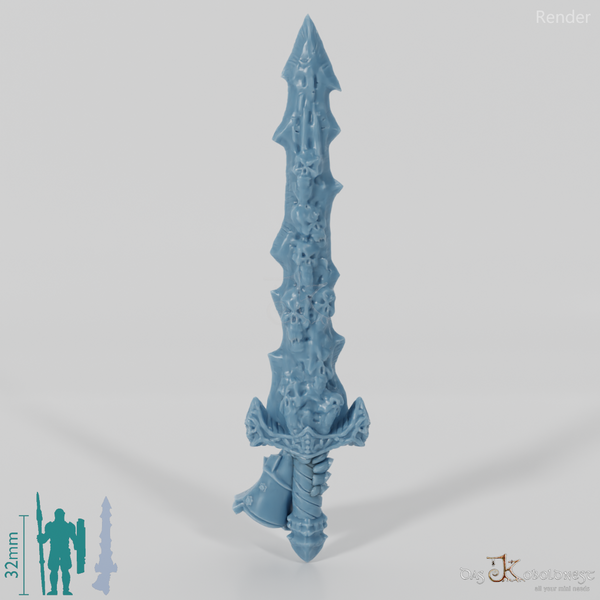 Vile Hero - Weapon - Demon Sword (abgewinkelte Hand)