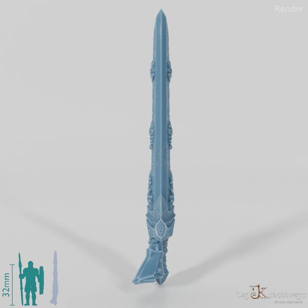 Valiant Hero - Weapon - Hero Sword (abgewinkelte Hand)