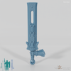 Valiant Hero - Weapon - King Sword (gerade Hand)