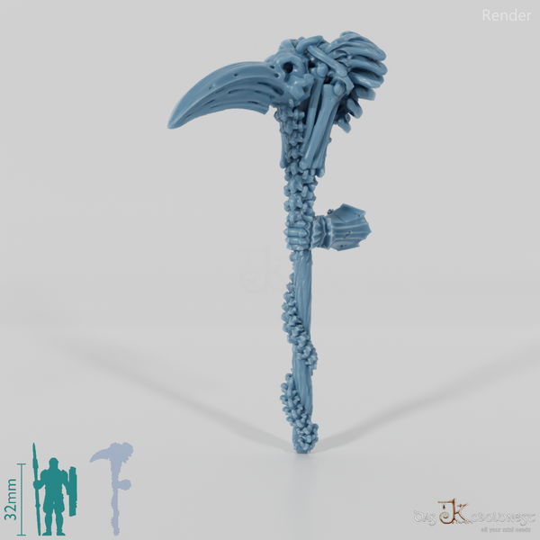 Vile Hero - Weapon - Scythe, Crow (gerade Hand)