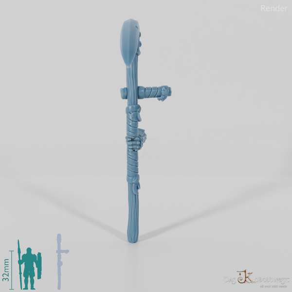 Vile Hero - Weapon - Scythe, Crude (gerade Hand)