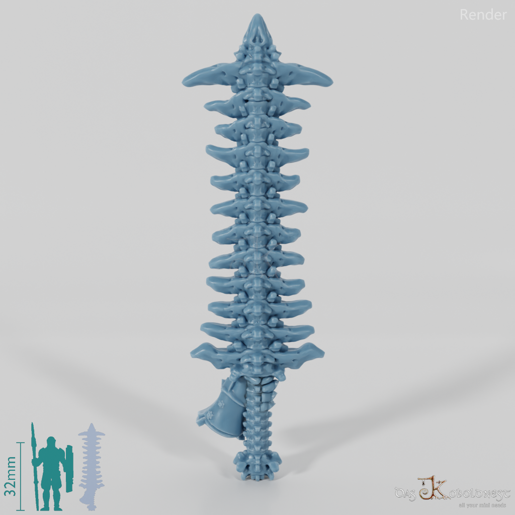 Vile Hero - Weapon - Spine Sword B (abgewinkelte Hand)