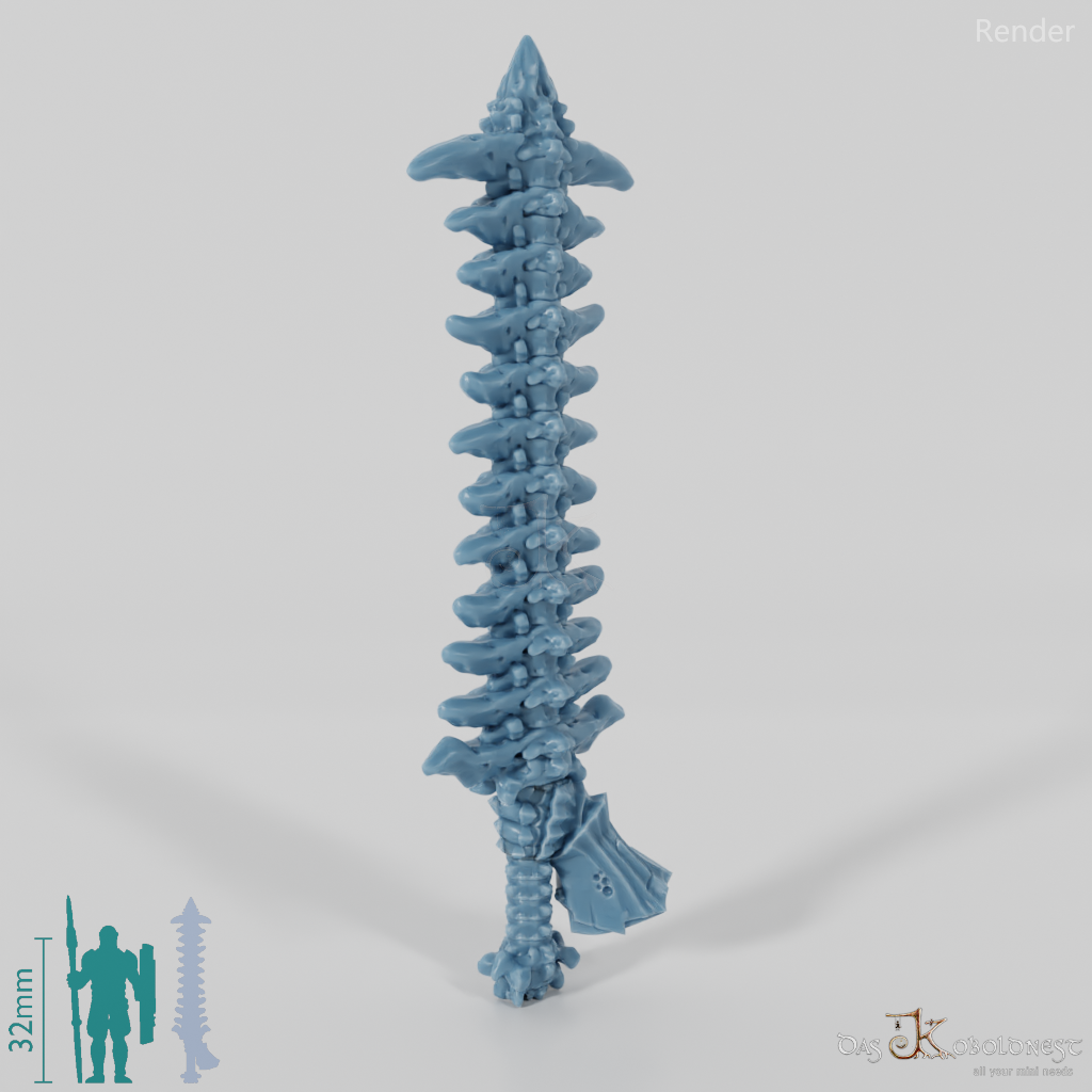 Vile Hero - Weapon - Spine Sword B (abgewinkelte Hand)