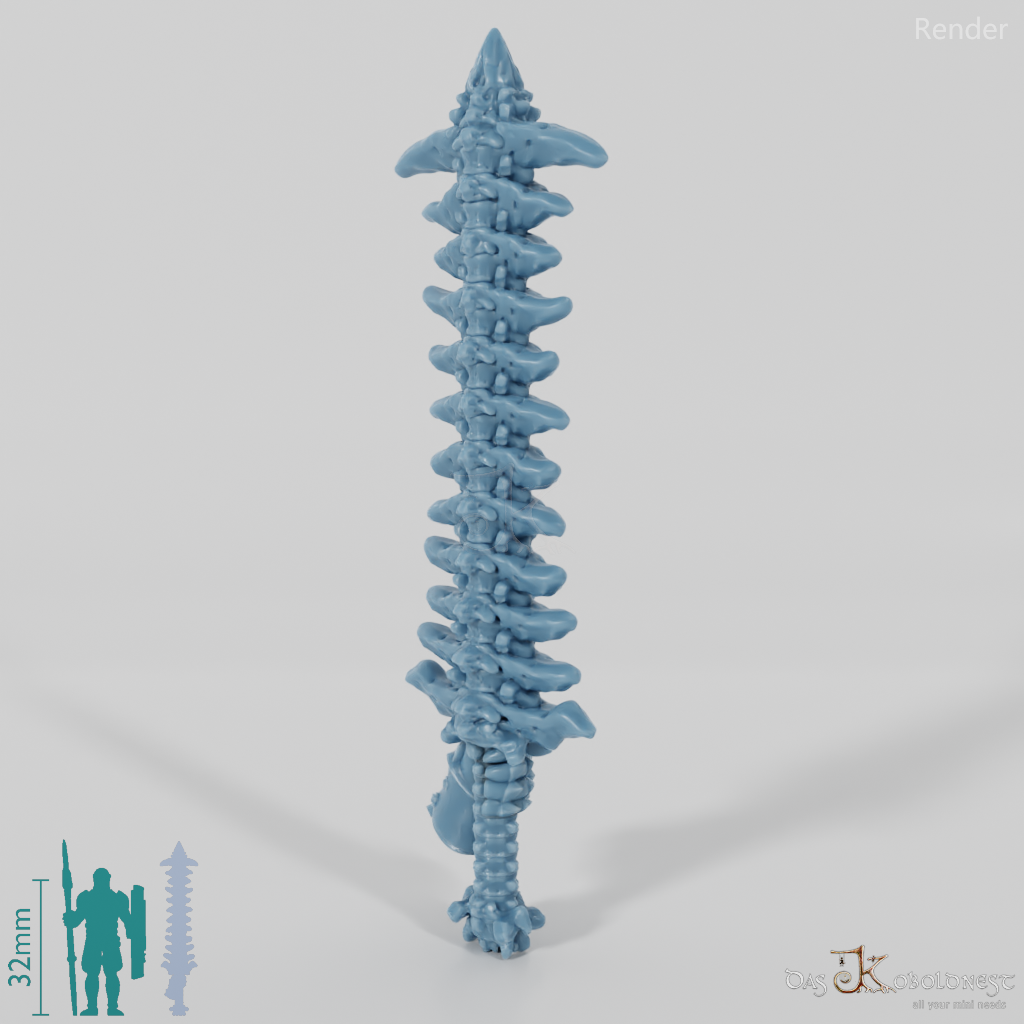 Vile Hero - Weapon - Spine Sword B (abgewinkelte Hand)