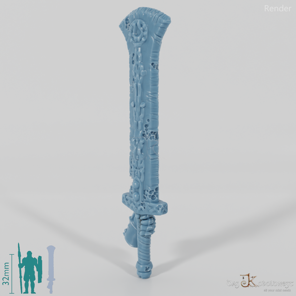 Vile Hero - Weapon - Steel Paddle (abgewinkelte Hand)