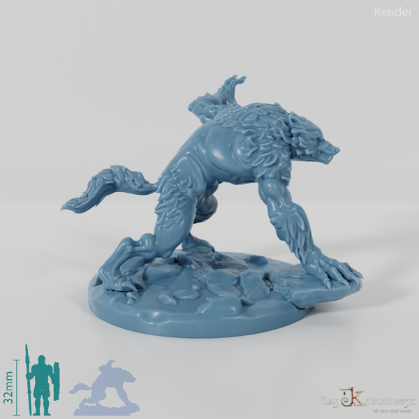 Kampfbereiter Werwolf