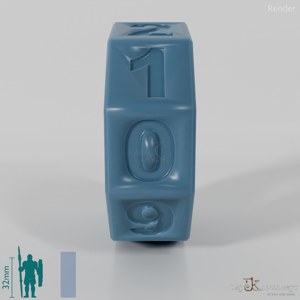 Manueller Zähler - Zahlenrad