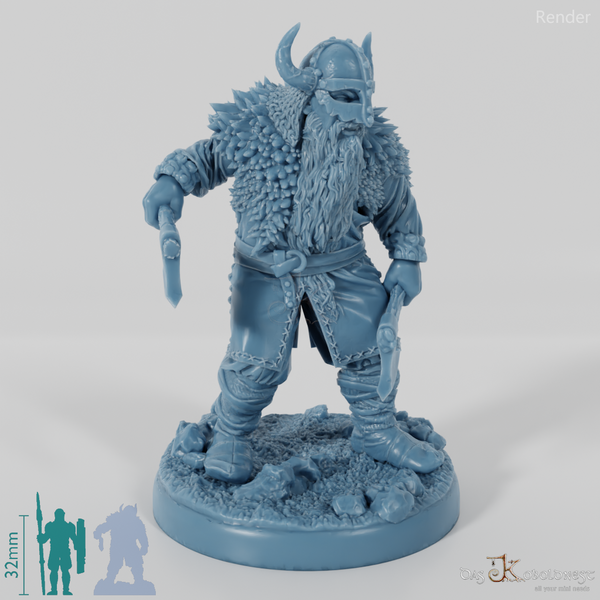 Wikinger-Krieger vom Weißbärenclan 02