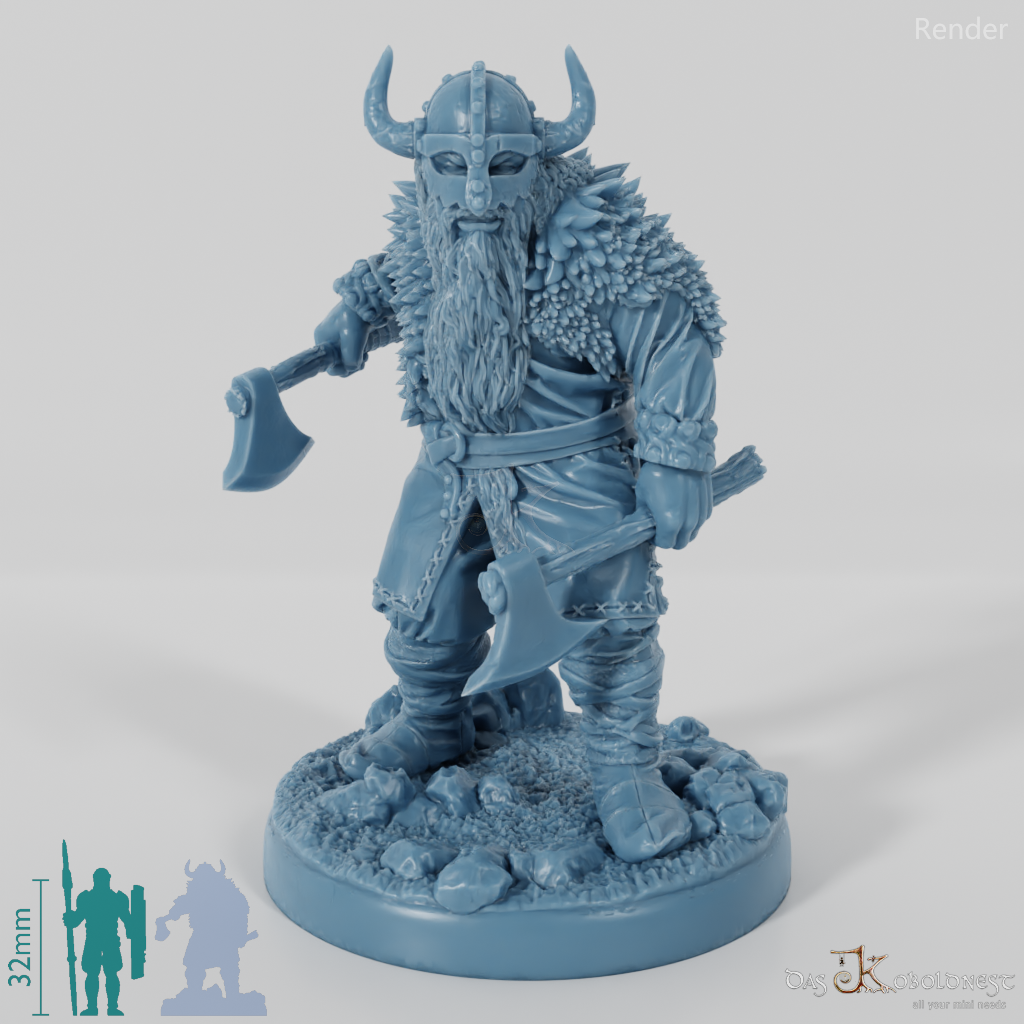 Wikinger-Krieger vom Weißbärenclan - Komplettset