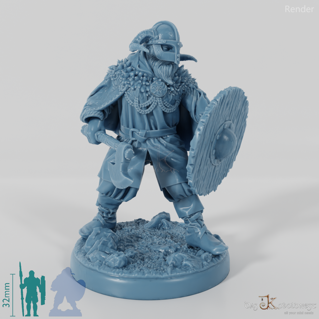 Wikinger-Krieger vom Weißbärenclan - Komplettset