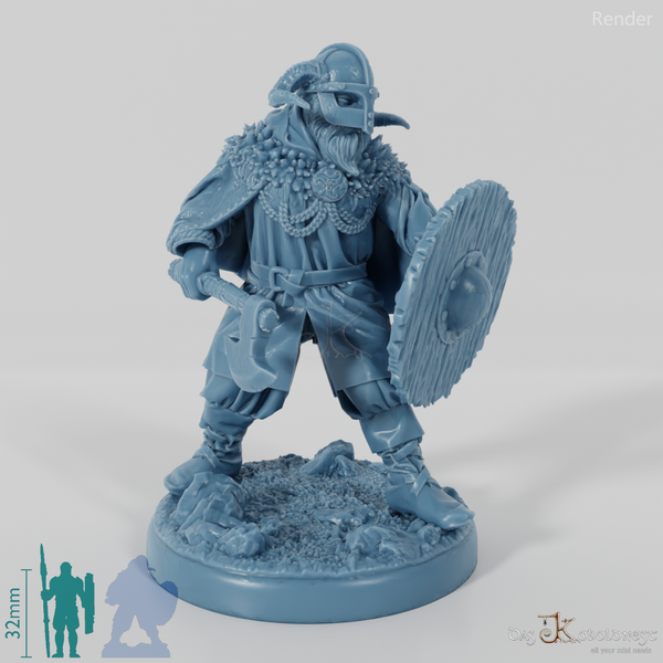 Wikinger-Krieger vom Weißbärenclan - Komplettset