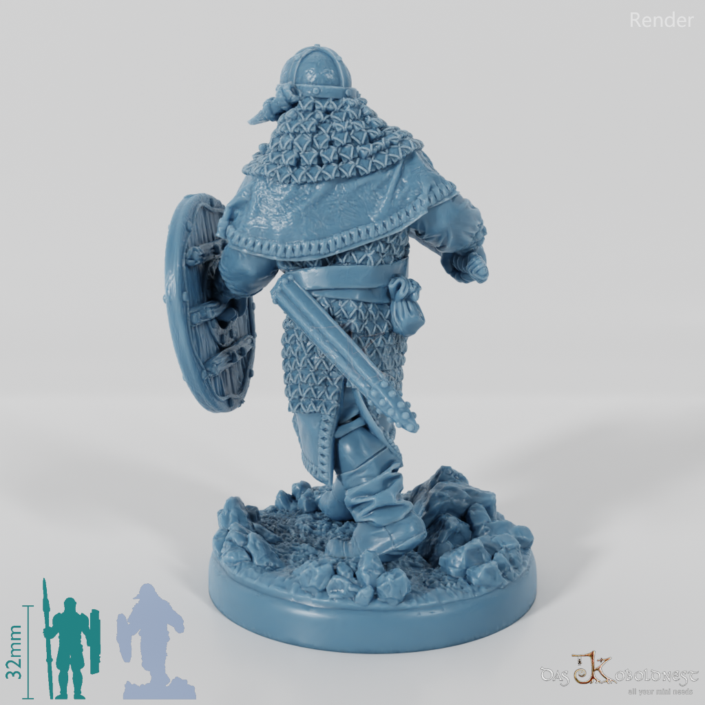 Wikinger-Krieger vom Weißbärenclan 04